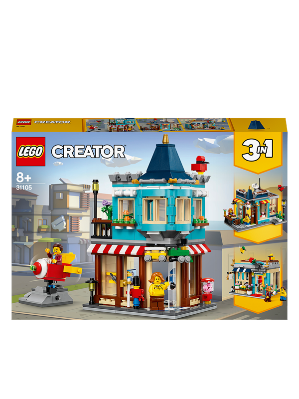 LEGO Creator 31105 Byhus med legetøjsbutik