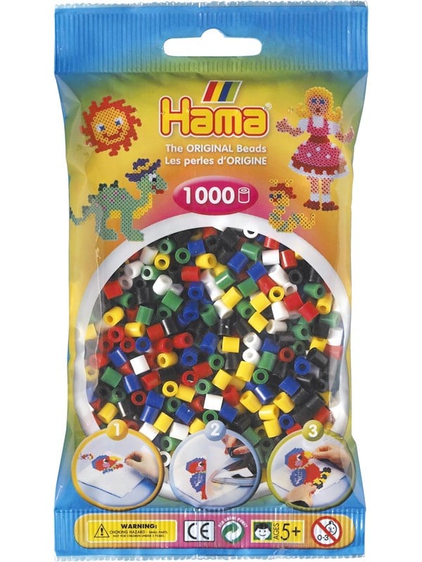 Hama Beads Mix 1000 pcs