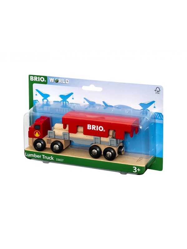 Brio 33657 Lastbil med tømmer