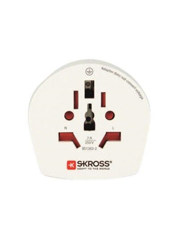 SKROSS Skross Country Adapter World to UK 7640166320197 Modsvarer: N/A