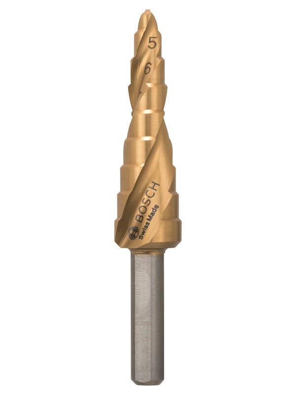 Bosch Trinbor HSS-tin 4-12x65x6mm Cyl. - 2608597525