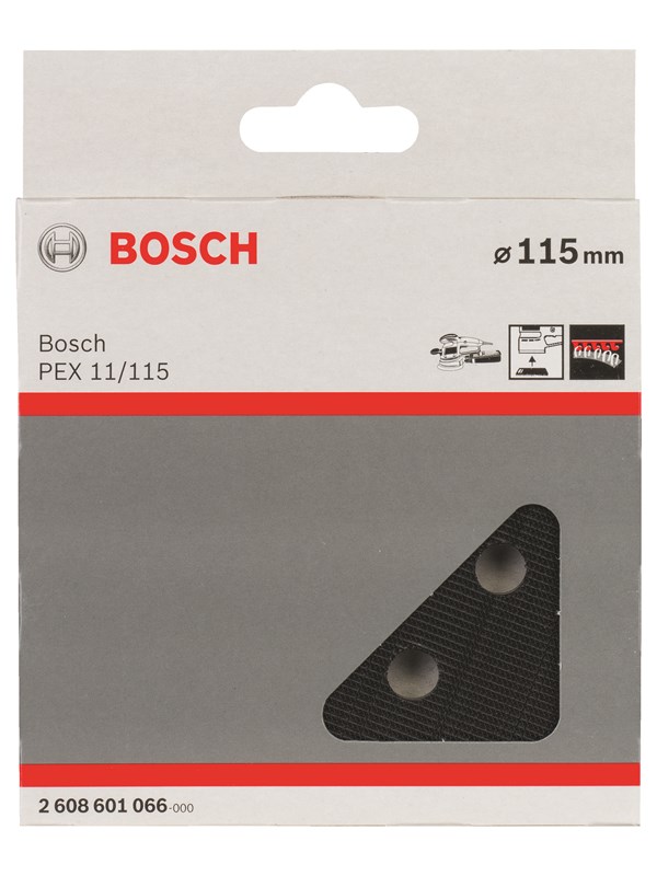 Bosch Gummibagskive Pex11 Blød - 2608601066