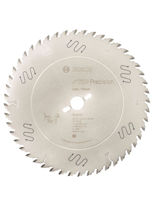 Bosch Rundsavsklinge Top Precw 315x3,2x30mm 48t - 2608642119