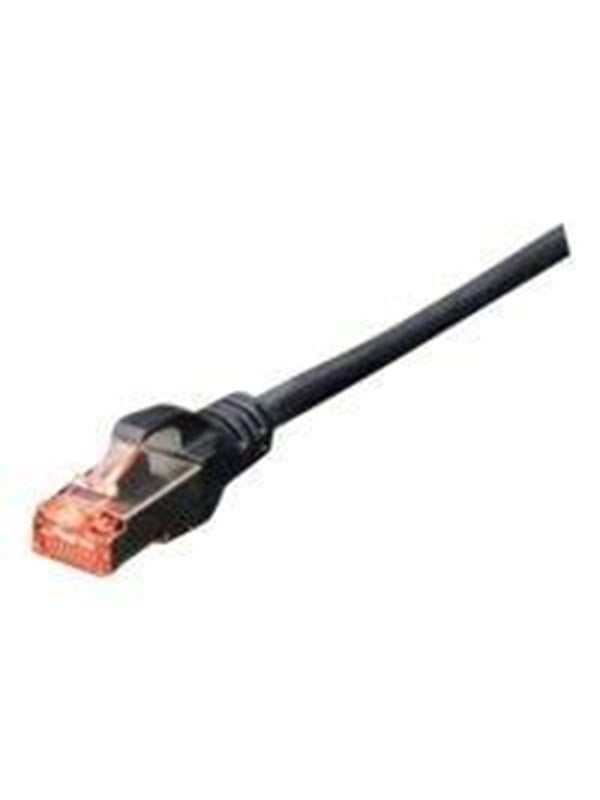DIGITUS Premium - patch cable - 50 cm - black - Sort - 0.5m