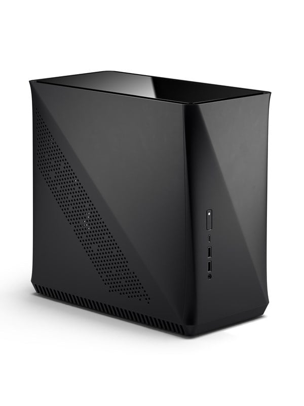 Fractal Design Era ITX - Carbon TG - Kabinet - Minitower - Sort