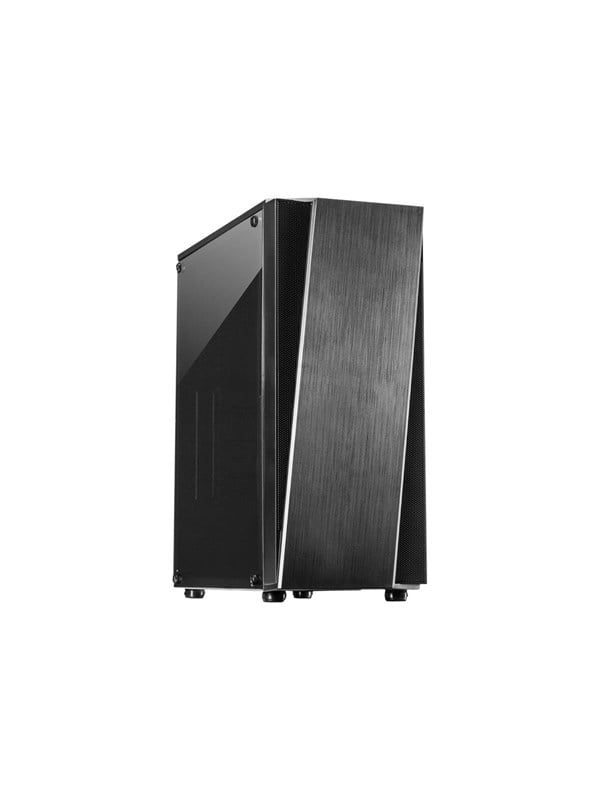 Inter-Tech T-11 TELEVEN - Kabinet - Tower - Sort