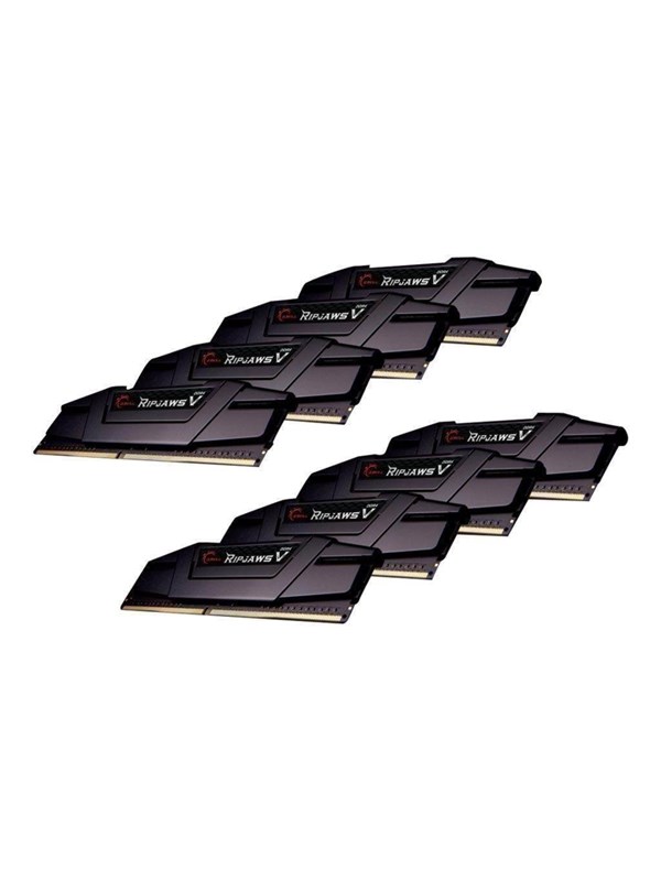 G.Skill Ripjaws V DDR4-3600 - 256GB - CL18 - Octa Channel (8 pcs) - Intel XMP - Sort