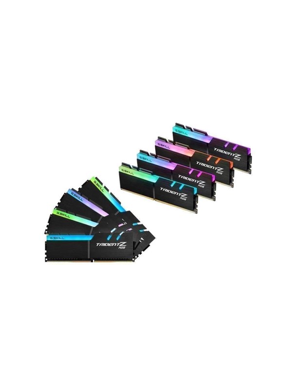 G.Skill Trident Z RGB DDR4-3600 - 256GB - CL18 - Octa Channel (8 pcs) - Intel XMP - Sort med RGB
