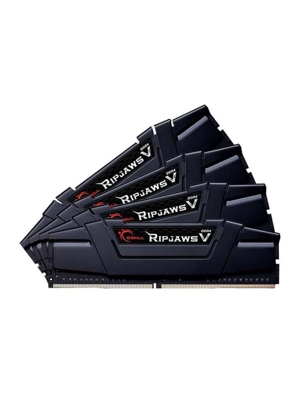G.Skill Ripjaws V DDR4-3600 - 128GB - CL18 - Quad Channel (4 pcs) - Intel XMP - Sort billede