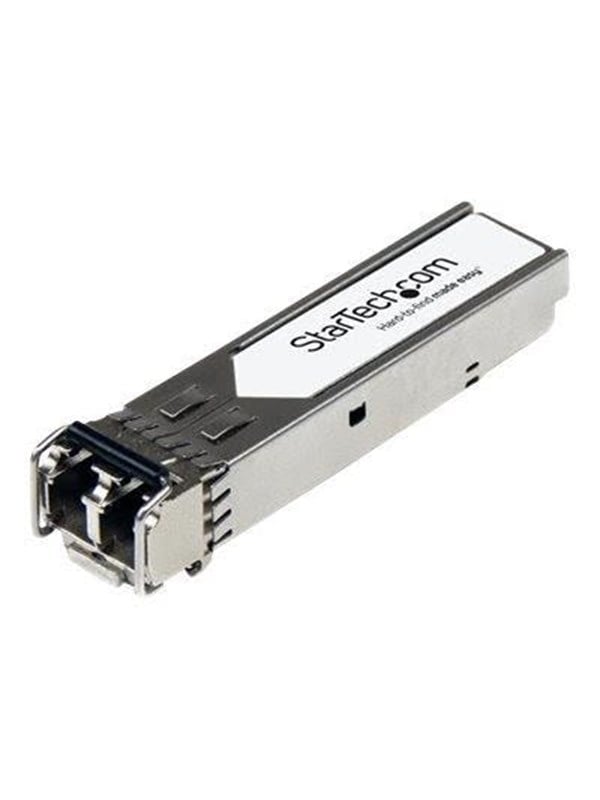 Startech Brocade 10G-SFPP-SR Compatible SFP+ Module, 10GBASE-SR, 10GbE Multimode Fiber MMF Optic Transceiver, 10GE Gigabit Ethernet SFP+, LC 200m, 850nm, DDM, Mini GBIC SFP+ Module - Lifetime Warranty (10G-SFPP-SR-ST) - SFP+ transceiver modul (svarende til: Brocade 10G-SFPP-SR) - 10GbE - 10GBase-SR - LC multimodus - op til 200 m - 850 nm