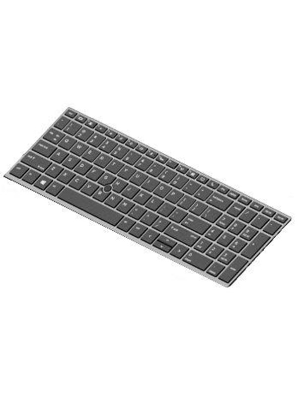 HP I Keyboard SR BL 15 -Euro - Bærbar tastatur - til udskiftning - Hollandsk