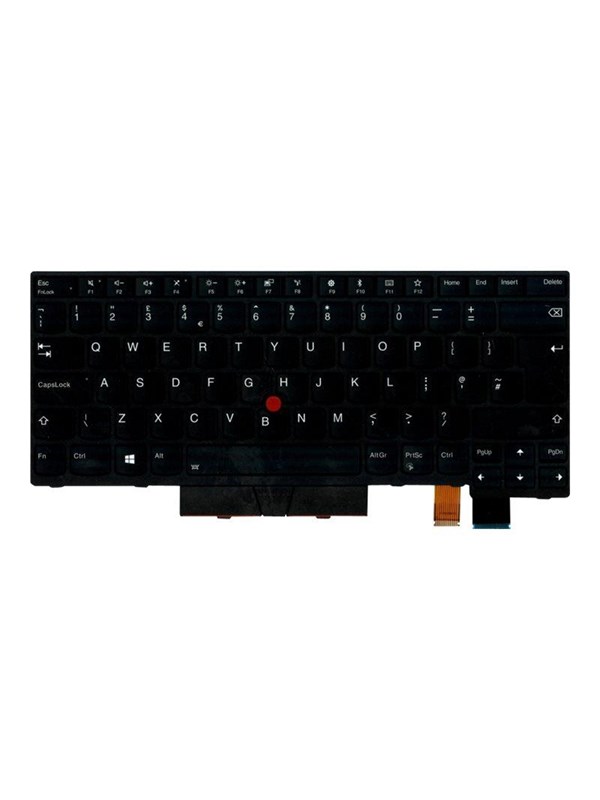 Lenovo Lite-On - Bærbar tastatur - til udskiftning - Engelsk - UK - Sort