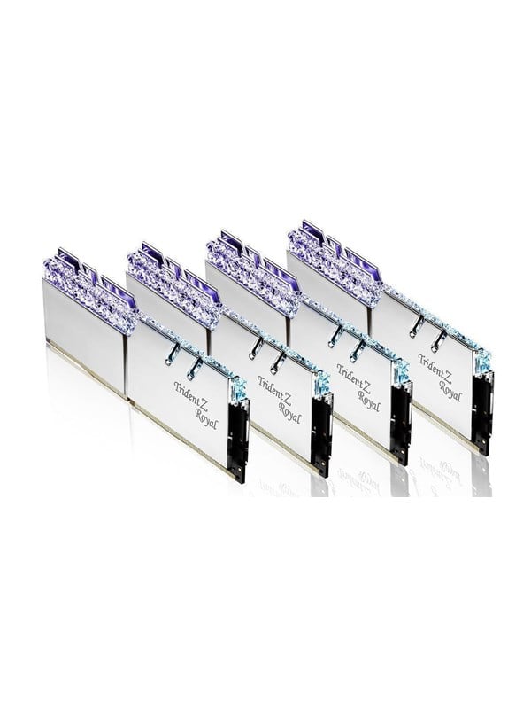 G.Skill Trident Z Royal DDR4-3600 - 256GB - CL18 - Octa Channel (8 pcs) - Intel XMP - Sølv med RGB