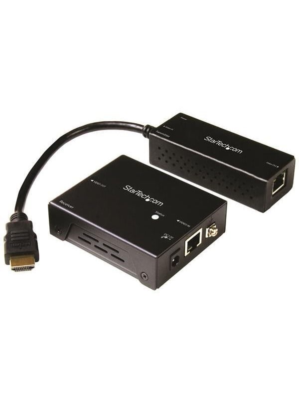StarTech.com HDBaseT Extender Kit Compact Transmitter - HDMI over CAT5 - HDMI over HDBaseT - Up to 4K (ST121HDBTDK) Video/audio ekspander