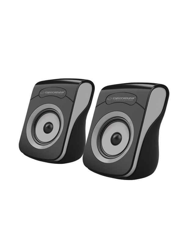 Esperanza Glosniki 2.0 USB Flamenco czarno-szare