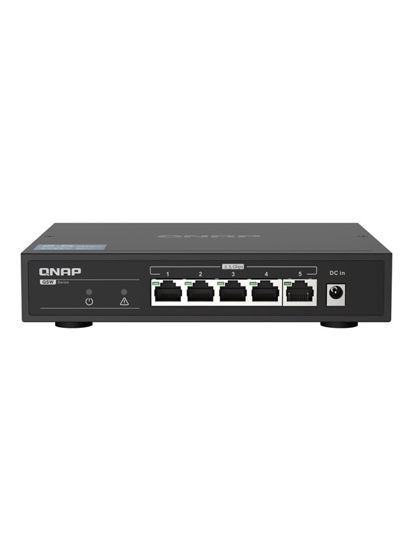 QNAP QSW-1105-5T Unmanaged 5-Port 2.5GbE Switch
