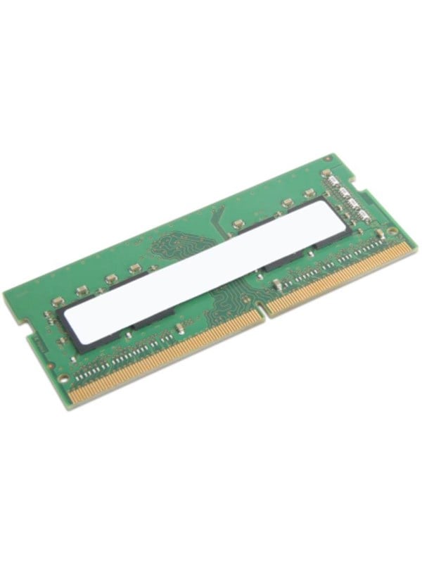 Lenovo - DDR4 - modul - 8 GB - SO DIMM 260-PIN - 3200 MT/s / PC4-25600 - 1.2 V - ikke bufferet - ikke-ECC - for ThinkCentre M70q  M80q  M90a  M90q  ThinkPad E14 Gen 2  E15 Gen 2  L14 Gen 1  L15 Gen 1  P1 (3rd Gen)  P14s Gen 1  P15 Gen 1  P15s Gen 1  P15v Gen 1  P17 Gen 1  T14 Gen 1  T15 Gen 1  T15p Gen 1  X1 Extreme (3rd Gen)  ThinkStation P340  V14  V15  V30a-22  V30a-24  V35s 07