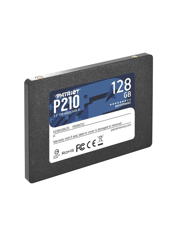 Patriot P210 SSD - 128GB - SATA-600 - 2.5" billede