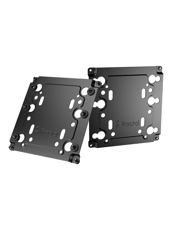 Fractal Design Universal Multibracket Harddisk/flydende kølesystempumpe-monteringsbøjle 2-pack Sort Vandkøling - GEEKD.dk
