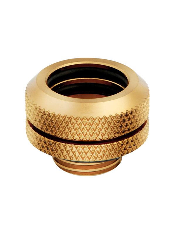 CORSAIR Hydro X Series XF Hardline 14mm OD Fitting Kølevæske system tilpasning 4-pack Guld