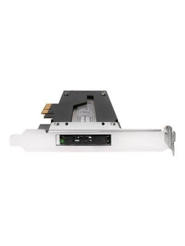 ICY Dock ToughArmor MB840M2P-B - Lagringskontrol - M.2 - 1 Kanal - M.2 NVMe Card - PCIe 3.0 x4 - sort, sølv