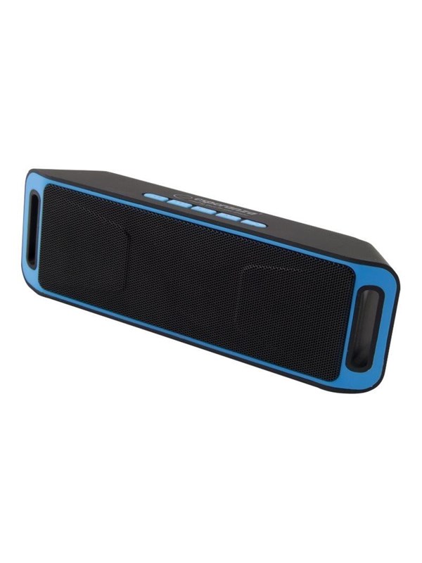 Esperanza EP126KB Folk bærbar Bluetooth-højttaler med FM-radio 6 W - sort/blå