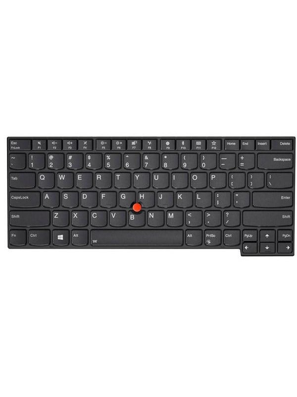 Lenovo Chicony - Bærbar tastatur - til udskiftning - Tysk - Sort