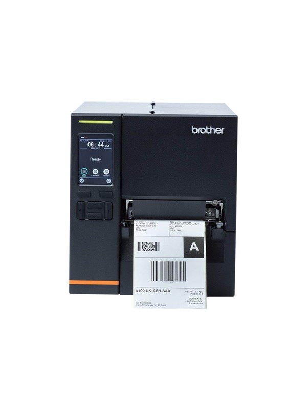 Brother Titan Industrial Printer TJ-4121TN - Etiketprinter - direkte termisk/termisk overførsel - Rulle (12 cm) - 300 dpi - op til 178 mm/sek. - LAN, seriel, USB vært, USB 2.0