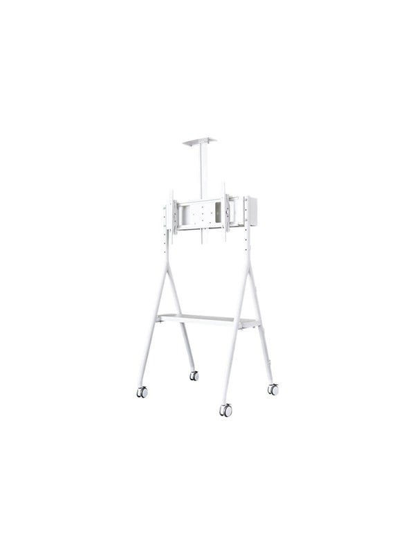 Neomounts NS-M1500 - Vogn med hjul - for LCD display / AV system - hvid - skærmstørrelse: 32-65
