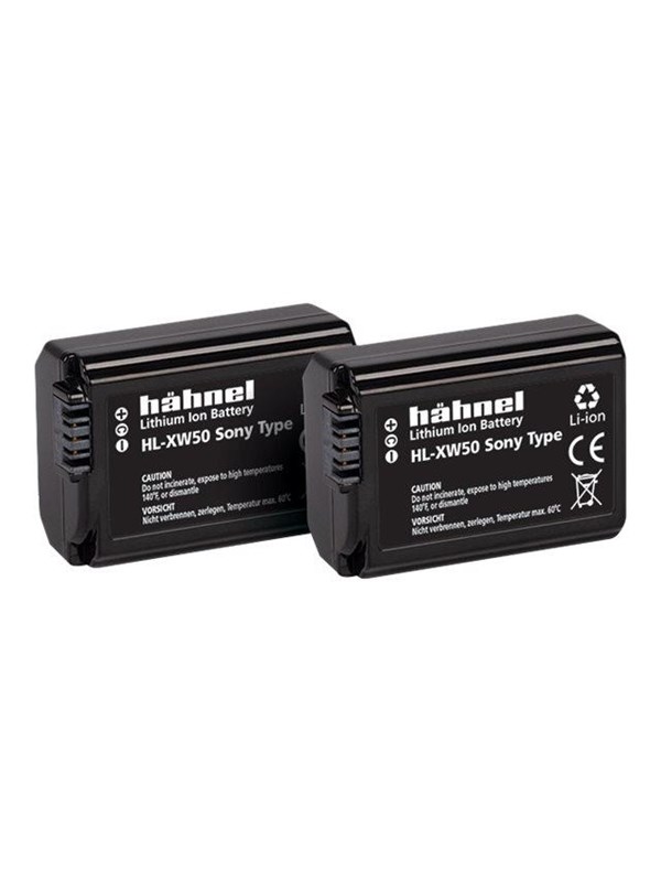Hahnel Hähnel Battery Sony Hl-xw50 Twin Pack - Batteri