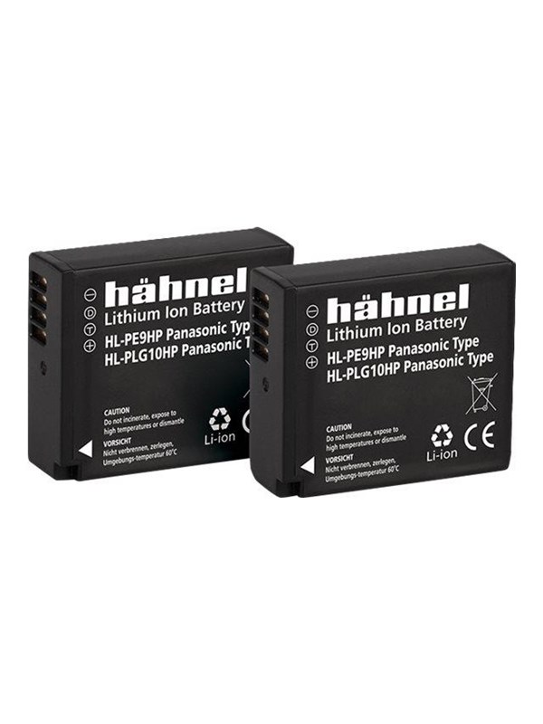 Hähnel Battery Panasonic HL-PLG10HP / DMW-BLG10E Twin Pack