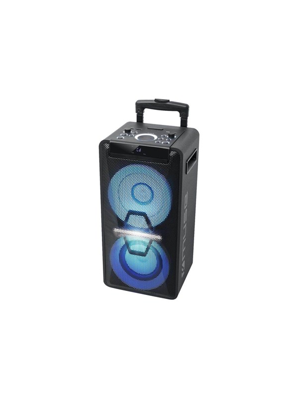 Muse M-1920 DJ - Højttaler - til PA-system - trådløs - NFC, Bluetooth - 2-vejs