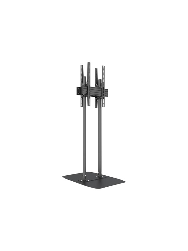 Multibrackets M Pro Dual Pole Floorbase B2B - Maks 150 kg - Maks størrelse 90 "