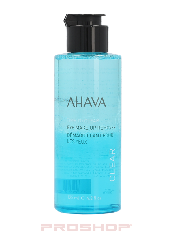 Ahava Clear Time To Clear øjenmakeupfjerner 125 ml