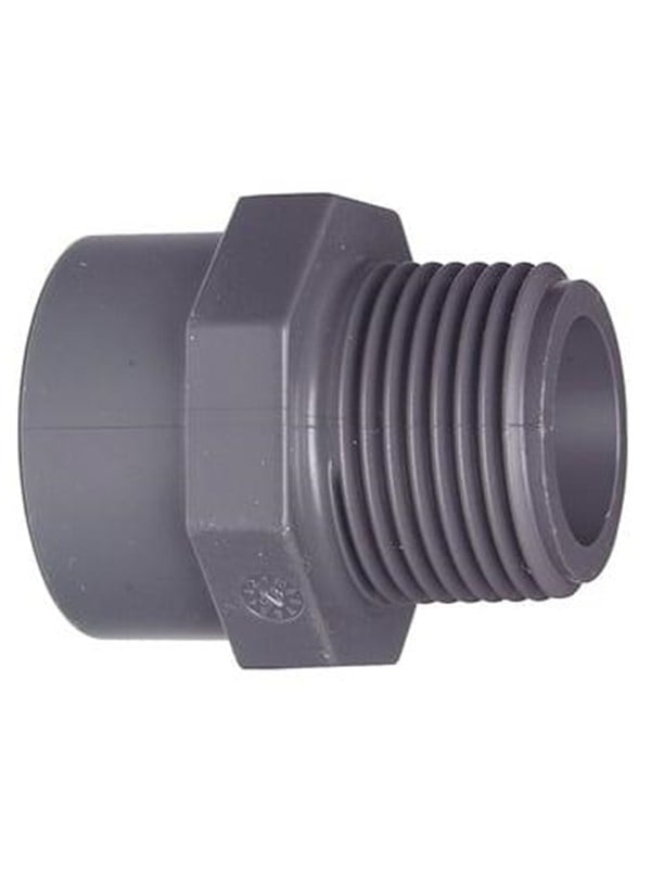GF PVC Overgangsmuffe/-nippel 1/2'' - 20 mm R