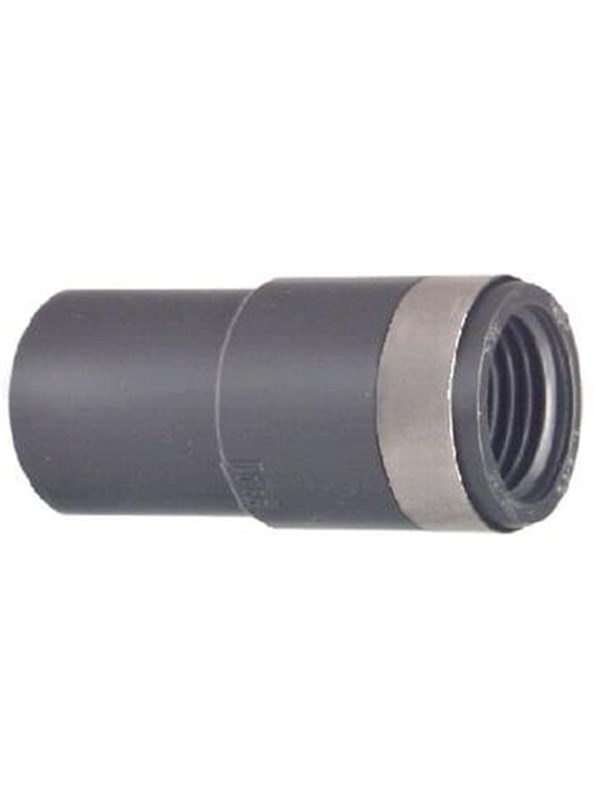 GF PVC Reduktionsnippel/-muffe 50 mm - 1.1/4'' Rp