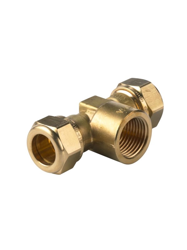 VSH kompression tee muffe 18 mm X 3/4X18 mm