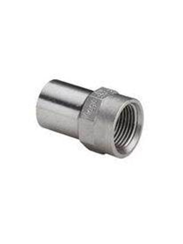 VIEGA Inox indstiksstykke ¾x28mm Inox, rustfri stål, nippel/muffe, SC-Contur