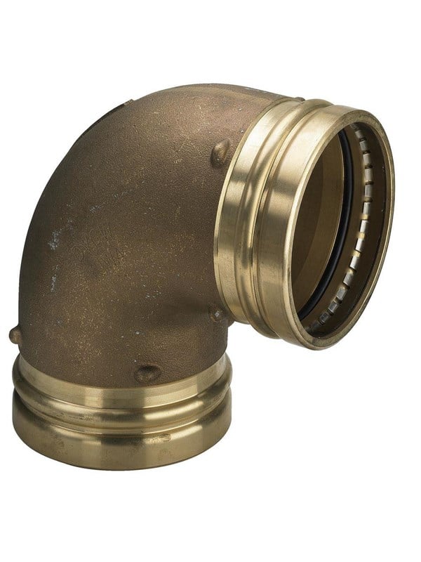 Viega Sanpress XL - Vinkel 90° - 76 mm - Rødgods