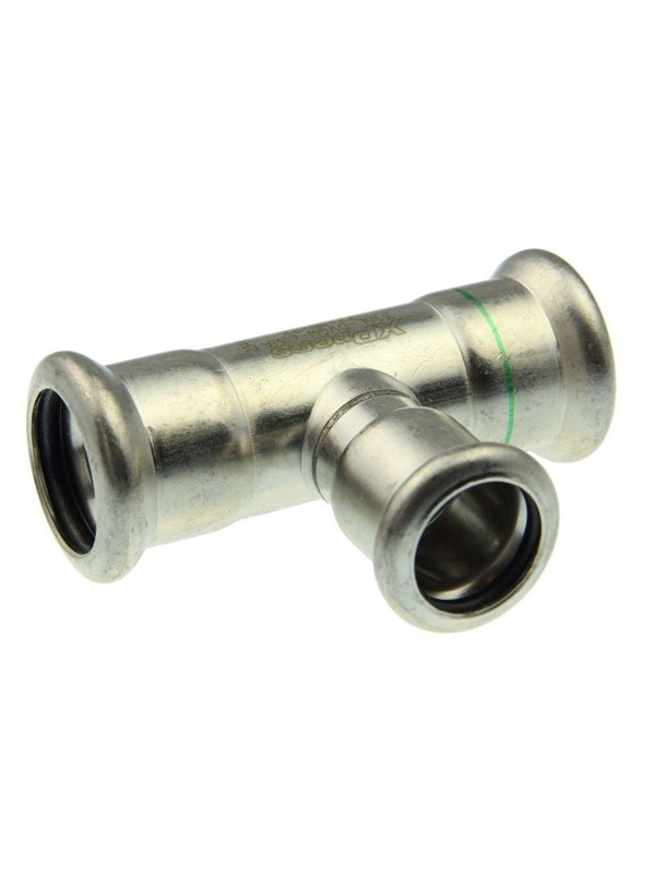 VSH XPress rustfri press t-stykke 54 - 28 - 54 mm M-bakke