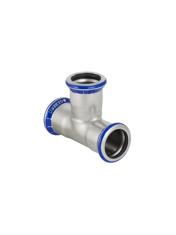 GEBERIT Mapress rustfri t-stykke 42 mm