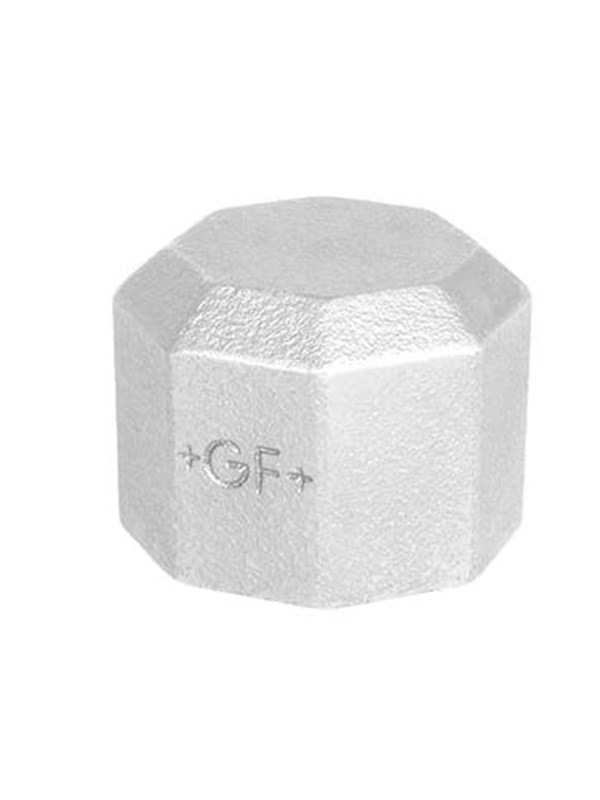 Galvaniseret slutmuffe 1 1/2"