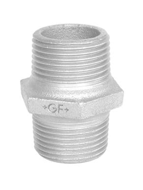 Galvaniseret brystnippel 1 1/4"