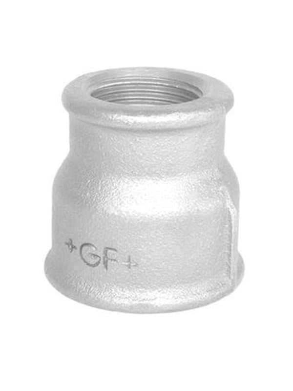 Galvaniseret formmuffe 1 1/4" x 3/4"