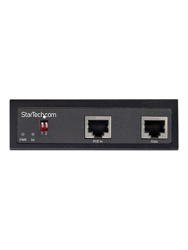 StarTech.com Industrial Gigabit PoE Splitter - 90W High Speed Power over Ethernet PoE+++ Splitter Strømforsyning - 90 Watt - 80 Plus