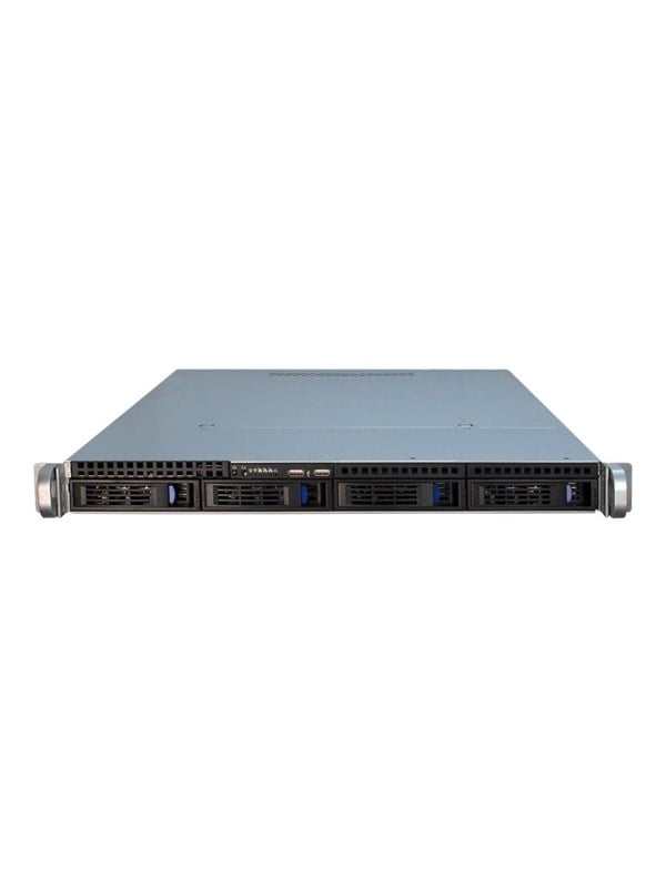 Inter-Tech IPC 1U-1404 - Kabinet - Server (Rack) - Sort