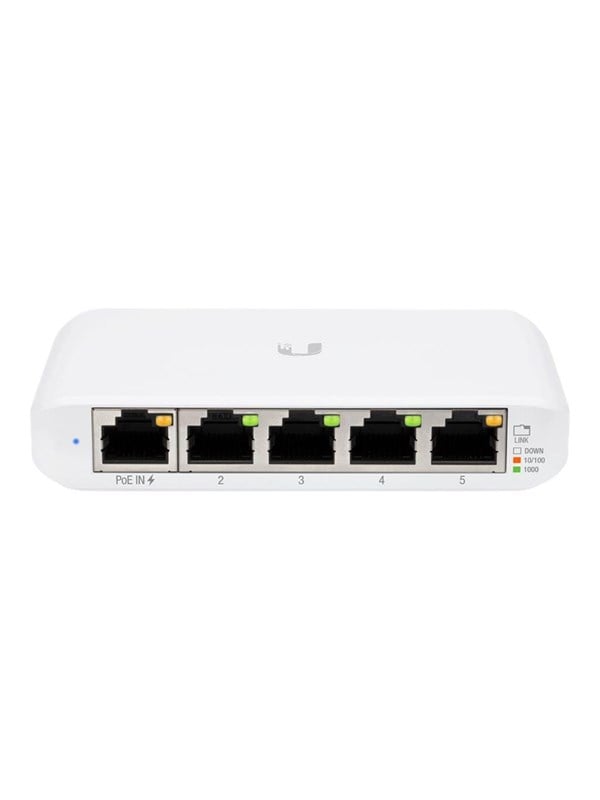 Netværksswitch Ubiquiti UniFi USW Flex Mini 5-port Gigabit PoE+ (pakke med 5)