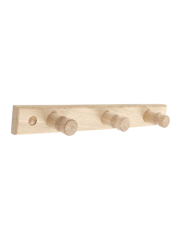 Home-it Knagerække i eg - 3 knager - 12214