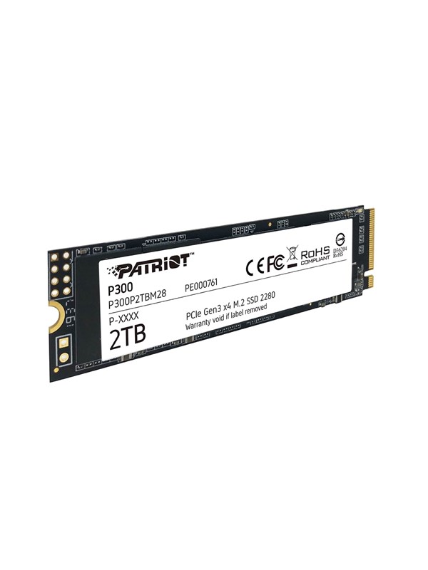 Patriot P300 SSD - 2TB - M.2 2280 - PCIe 3.0