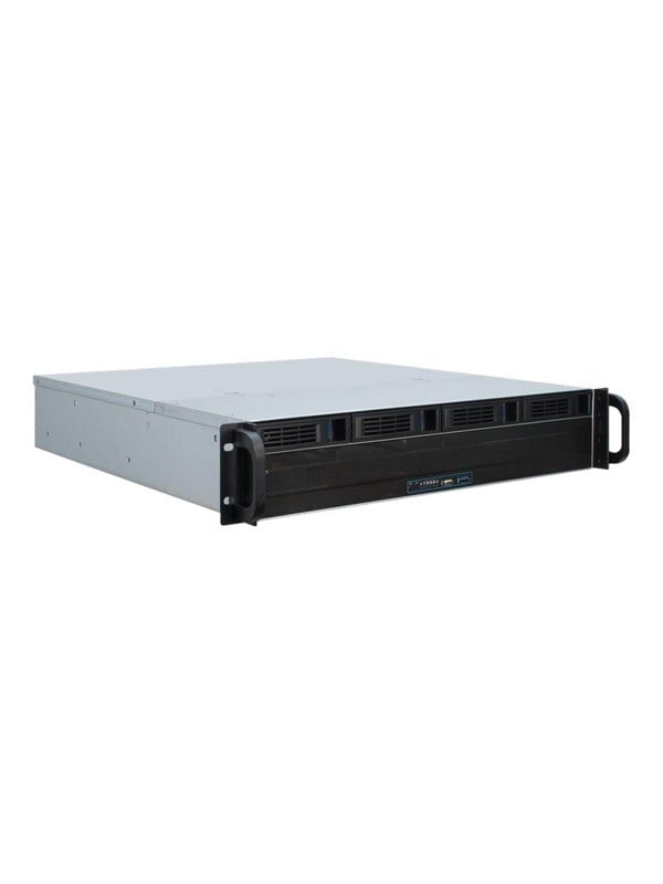 Inter-Tech IPC 2U-2404L - Kabinet - Server (Rack) - Sort